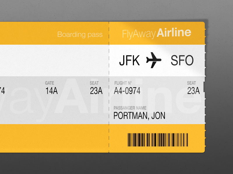 Buy a Return ticket