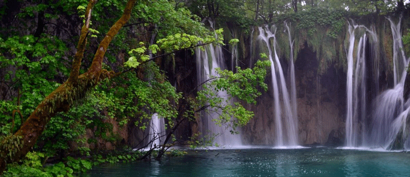 Plitvice Waterfalls, Northern Dalmatia, Croatia
