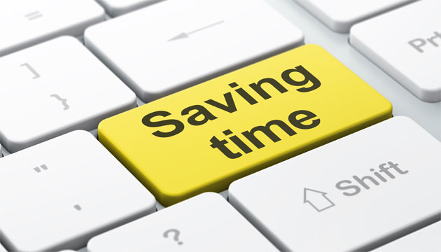 Saving time means more time spent